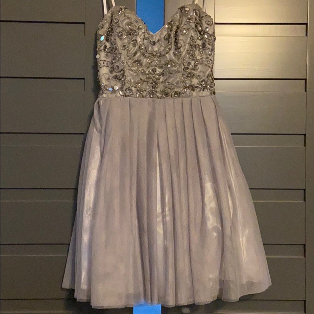 Formal Dress Strapless Size 1/2!